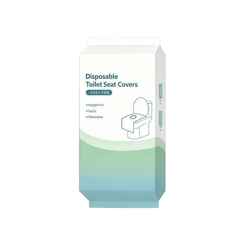 Disposable Rectangular Toilet Seat Covers(10/20/30-Pack, 30pcs Option), 16x24in NylonPlain Waterproof Portable Non-Slip IndividuallyWrapped Boxed Toilet Seat Cover Set for HomeBathroom Hygiene Essentials