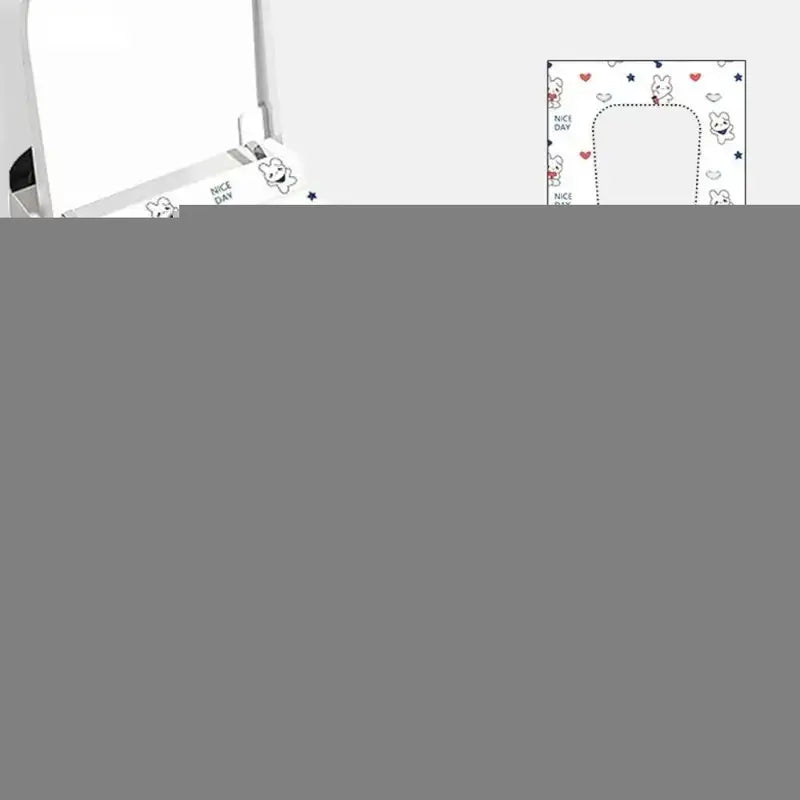 2026 New Portable 30Pcs Disposable Toilet Seat Covers - Cute Rabbit & Heart Pattern, Extra Long & Wide Public Toilet Guard, Fresh Each Time for Travel & Airplane