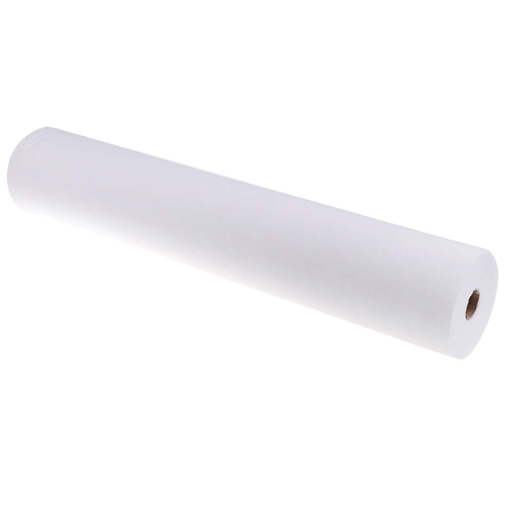 2 Rolls/100 Pieces Disposable Bed Sheets Massage Table Cover for Spa Beauty Salon