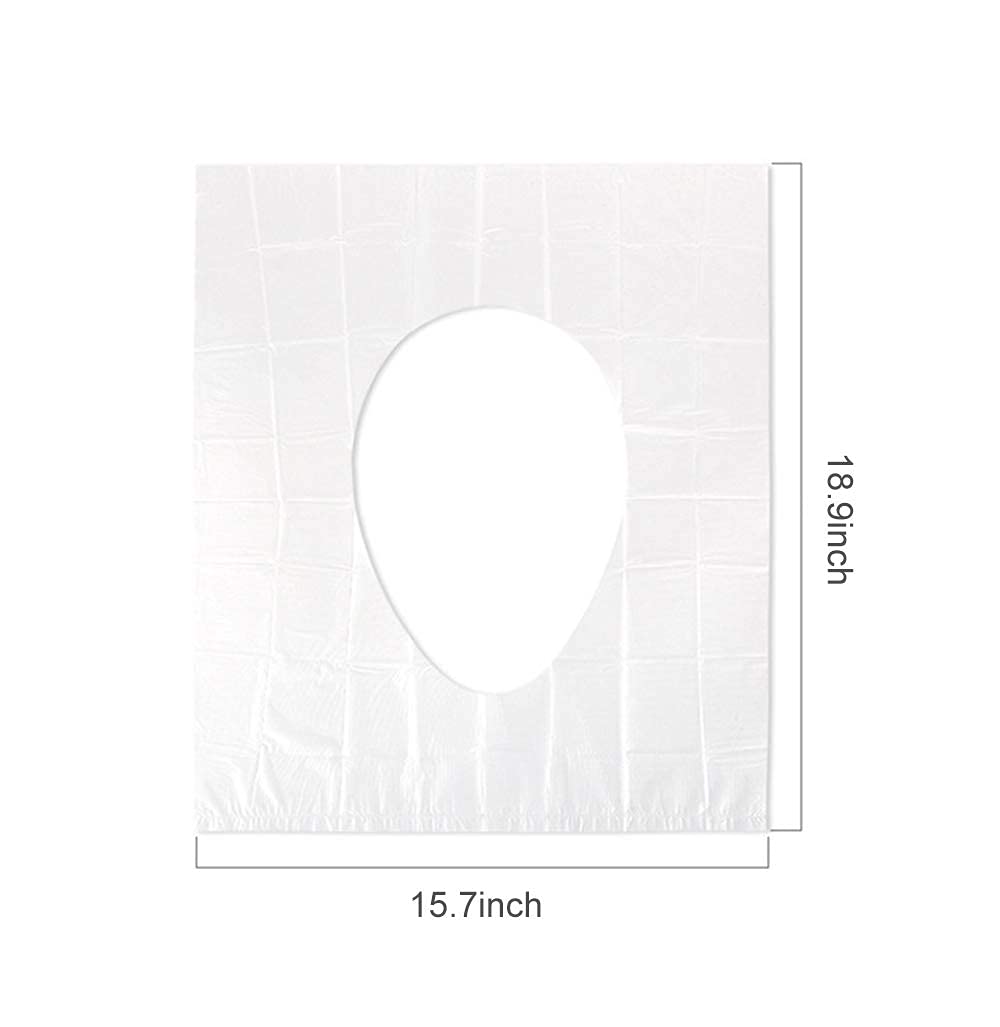 Toilet Seat Covers Disposable, 60 Pcs Travel Toilet Covers for Kids Adults