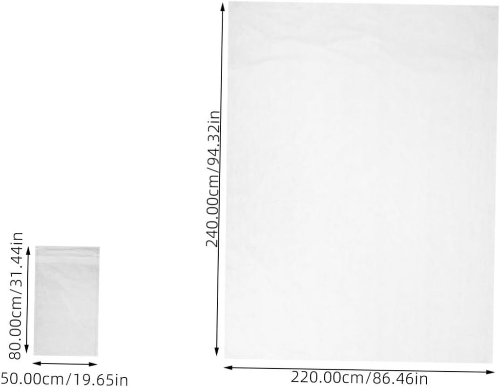 Disposable Bedding Set with Sheet Duvet Cover and Pillowcases, Travel