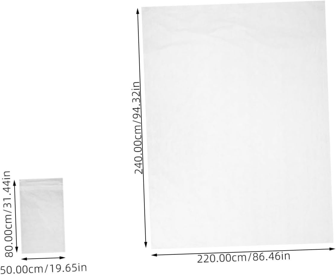 Disposable Bedding Set Pillowcases with Sheet Quilt Cover for Travel