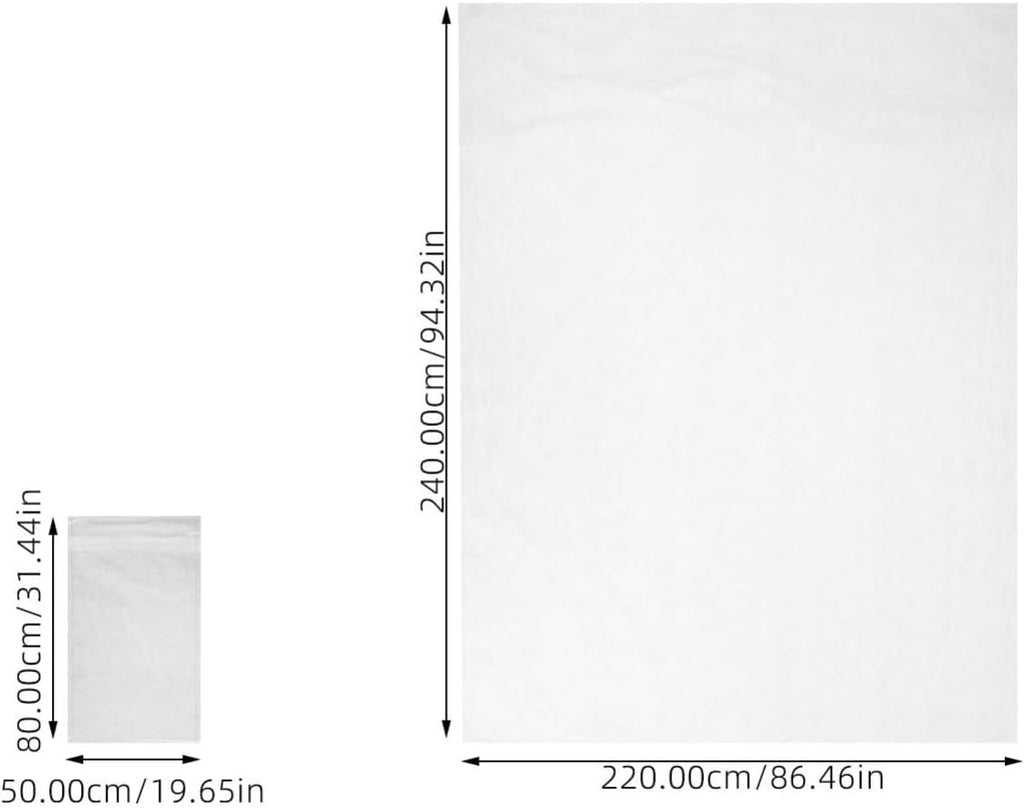Levemolo Disposable Bed Sheet Set with Duvet Cover and Pillowcases