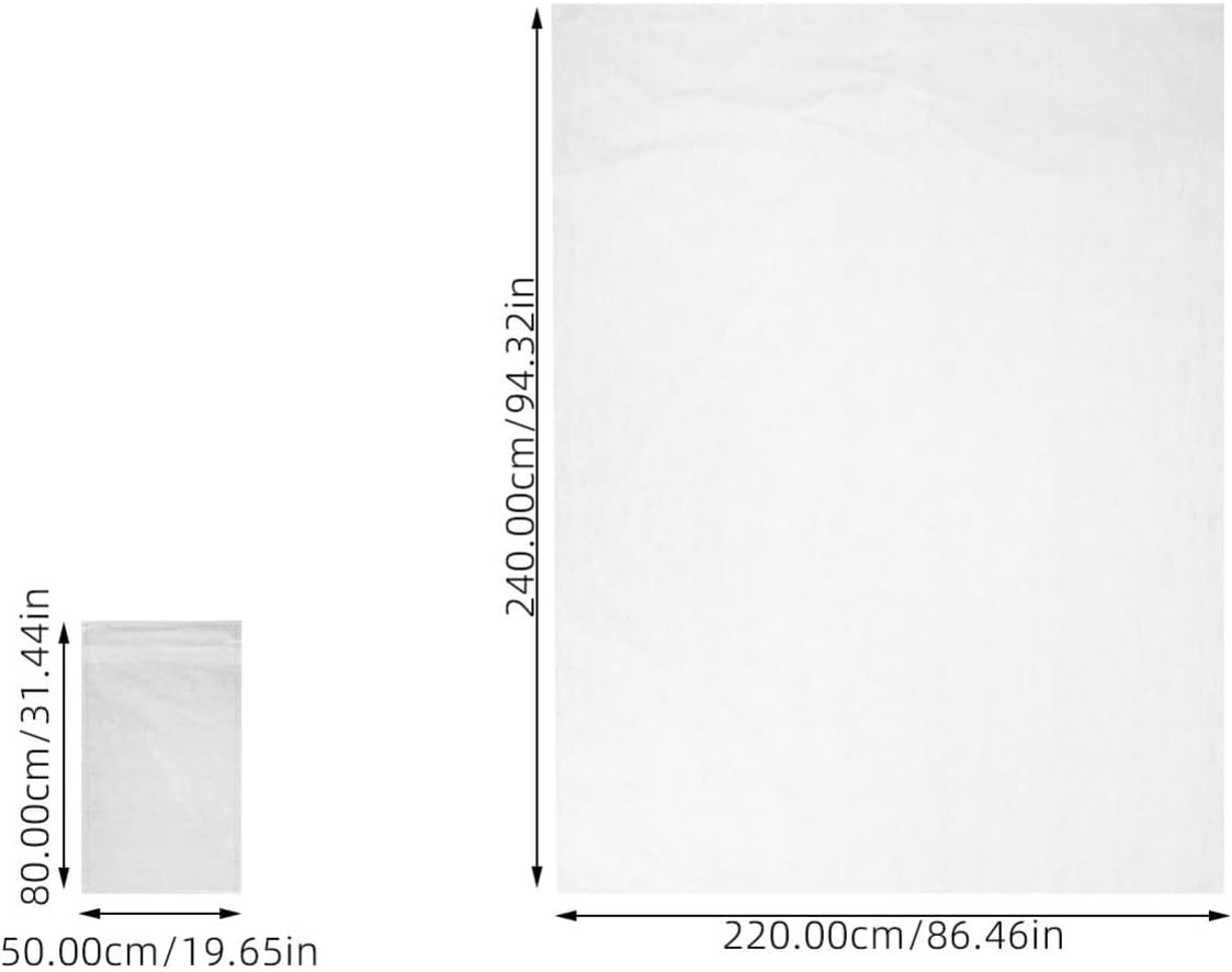 Levemolo Disposable Bed Sheet Set with Duvet Cover and Pillowcases