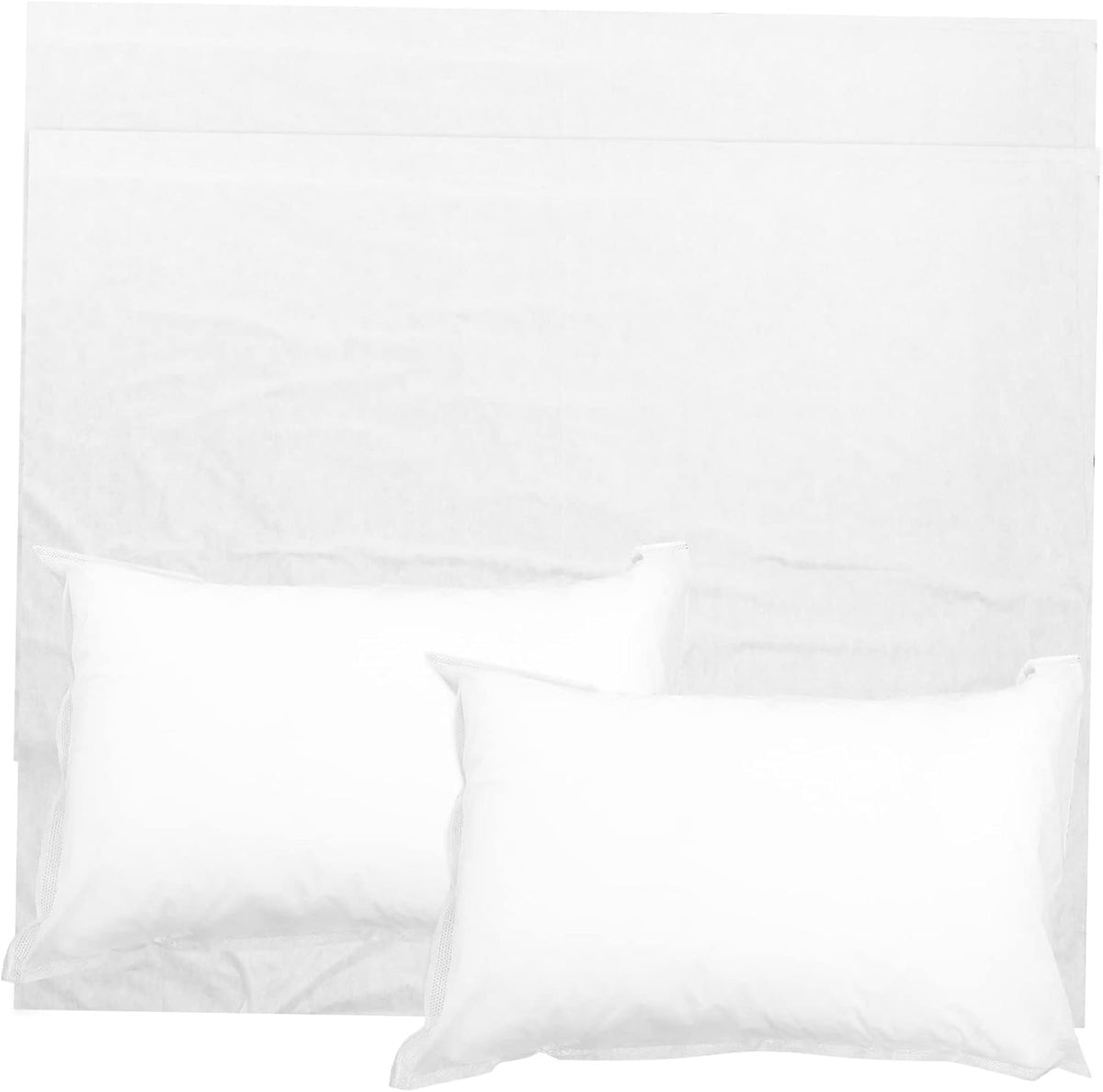 Alipis Disposable Bedding Set with Bed Sheet Duvet Cover Pillowcase