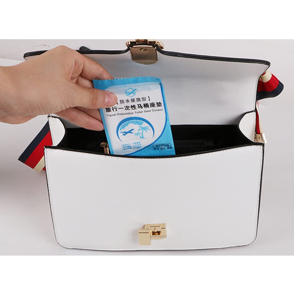 Toilet Seat Covers Disposable, 60 Pcs Travel Toilet Covers for Kids Adults