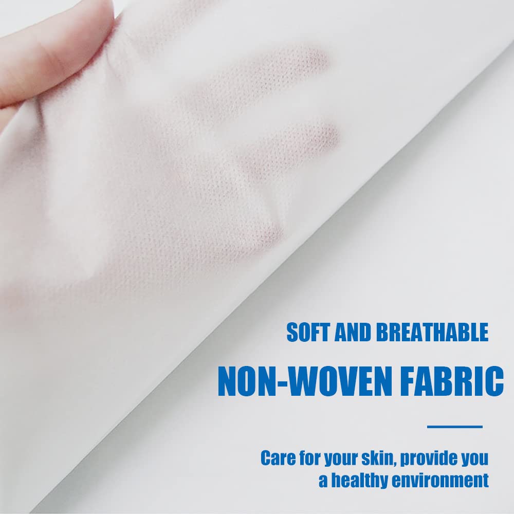 Disposable Bed Sheets, 20 Pcs Waterproof Bed Cover, White