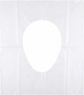 10 PCS Disposable Toilet Seat Covers, Waterproof Portable Toilet Seat Pads, Individually Wrapped Soft Breathable Sanitary Cushion for Travel, Hotel, Camping,Public Restroom, Universal Fit