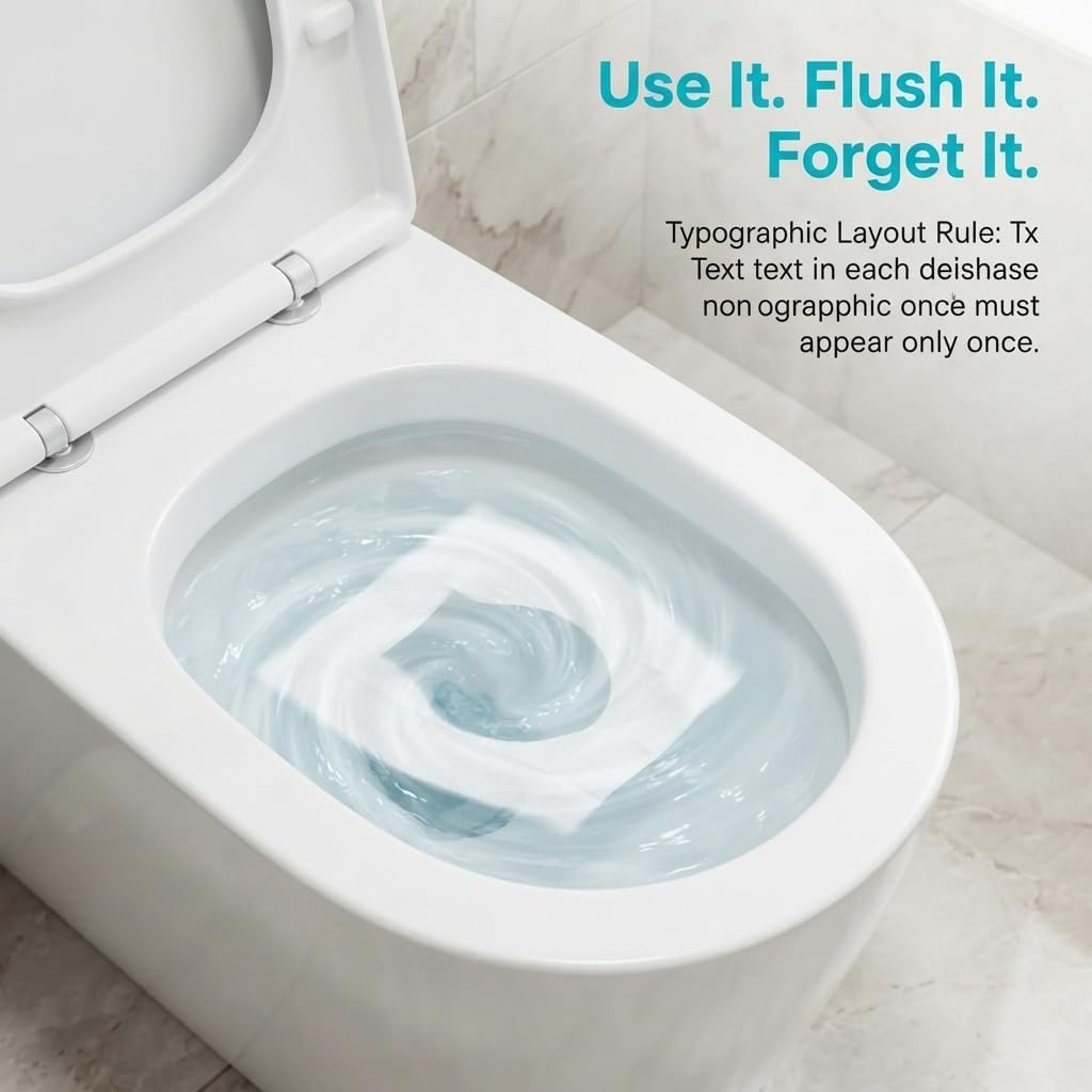 80 Pcs Toilet Seat Covers Disposable,XL Flushable Toilet Seat Cover