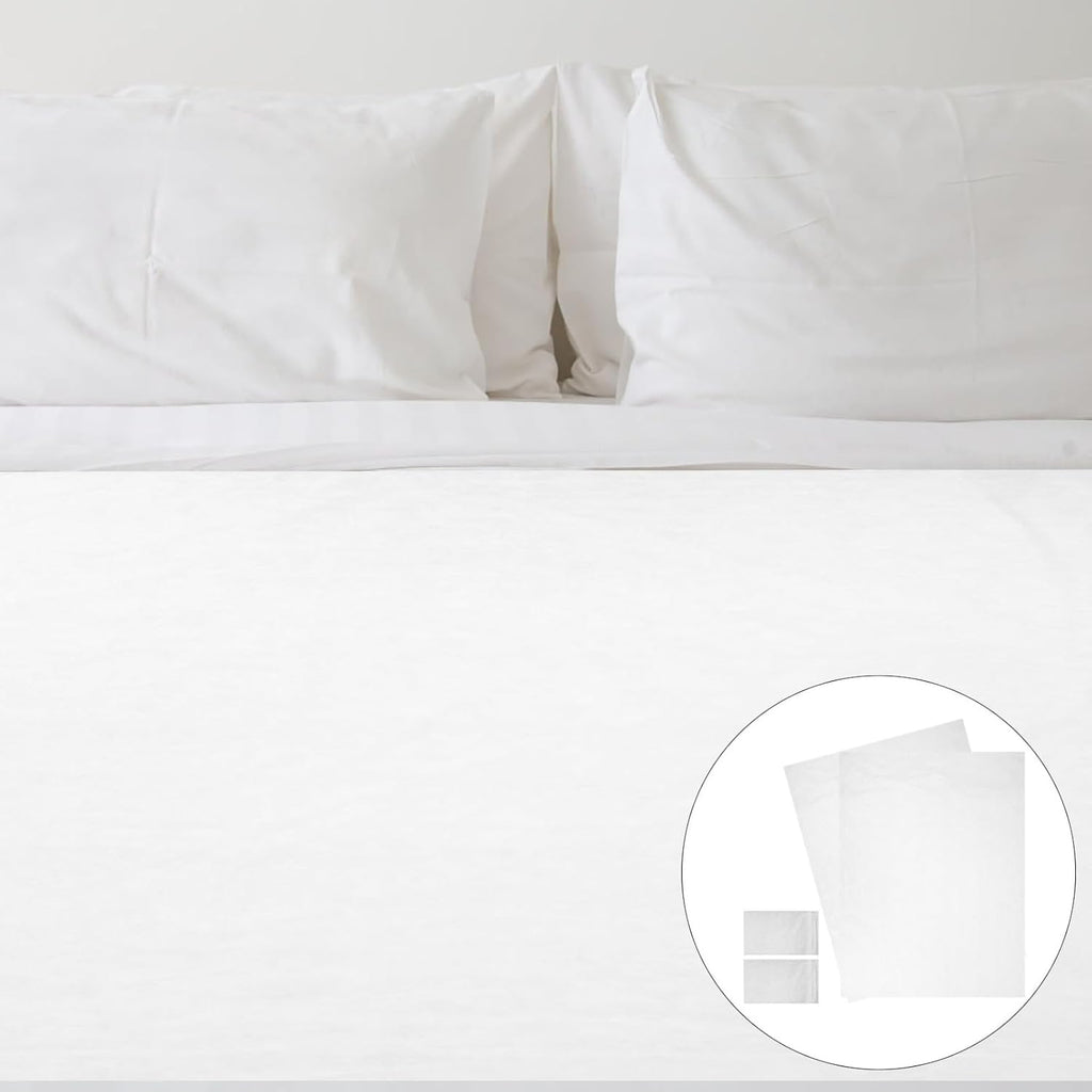 Levemolo Disposable Bed Sheet Set with Duvet Cover and Pillowcases