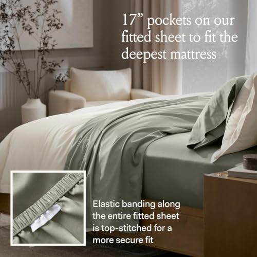 BOLL & BRANCH Signature Hemmed Sheet Set, King, White
