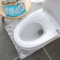 100 Pack Disposable Plastic Toilet Seat Cover for Travel Toddler Kid&Adult