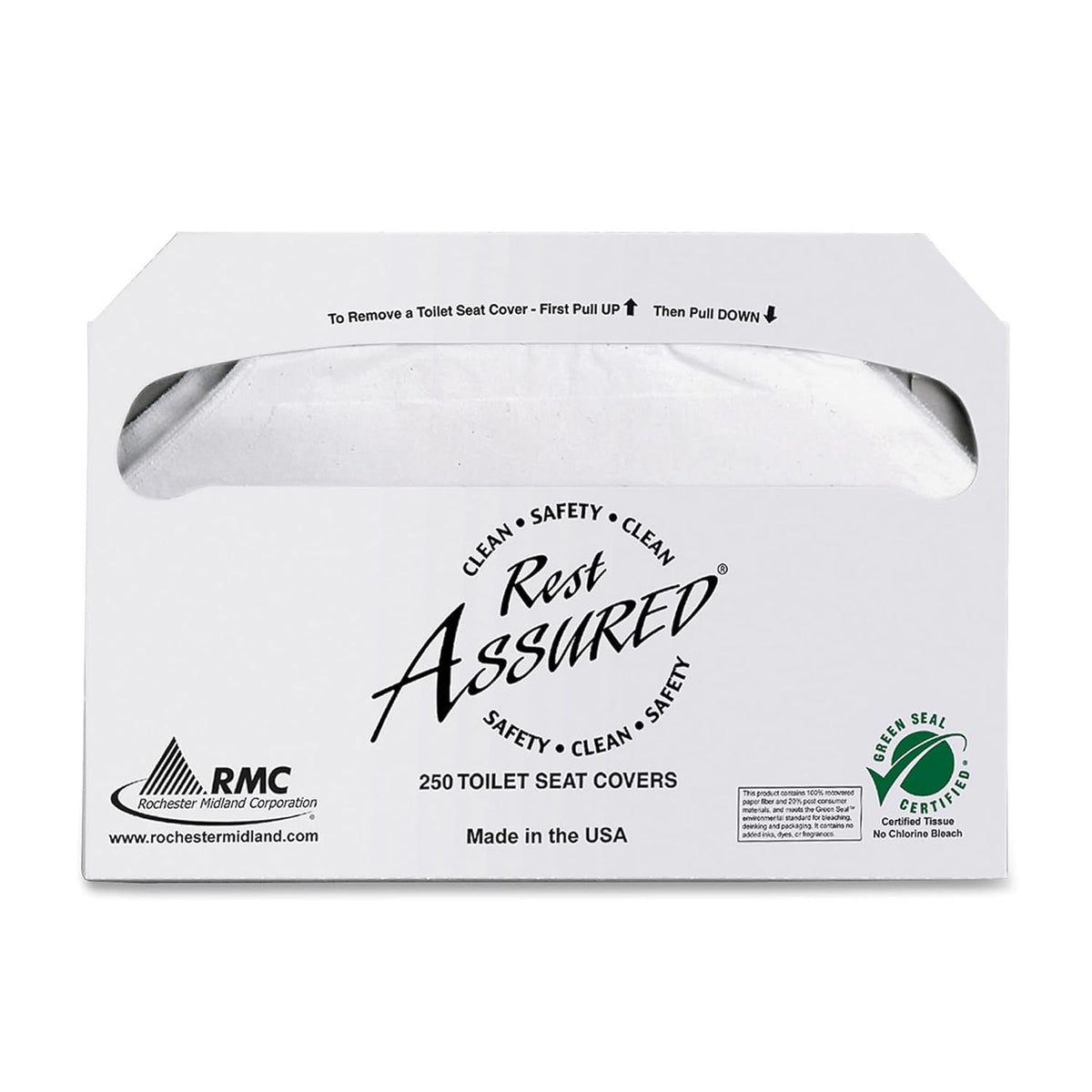 Rochester Midland - IMP25130873 Toilet Seat Covers, Case Of 1000