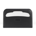 Commercial Toilet Seat Cover Dispenser Wall Mount (2-Pack), Black Half-Fold Toilet Seat Cover Holder for Bathroom/Restroom