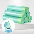 Portable Travel Potty Chair Liners Bags with Drawstring 90 PCS (18×20 INCH)