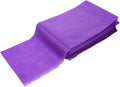 10pcs Disposable Non-Woven Bed Sheets, Purple Salon Covers