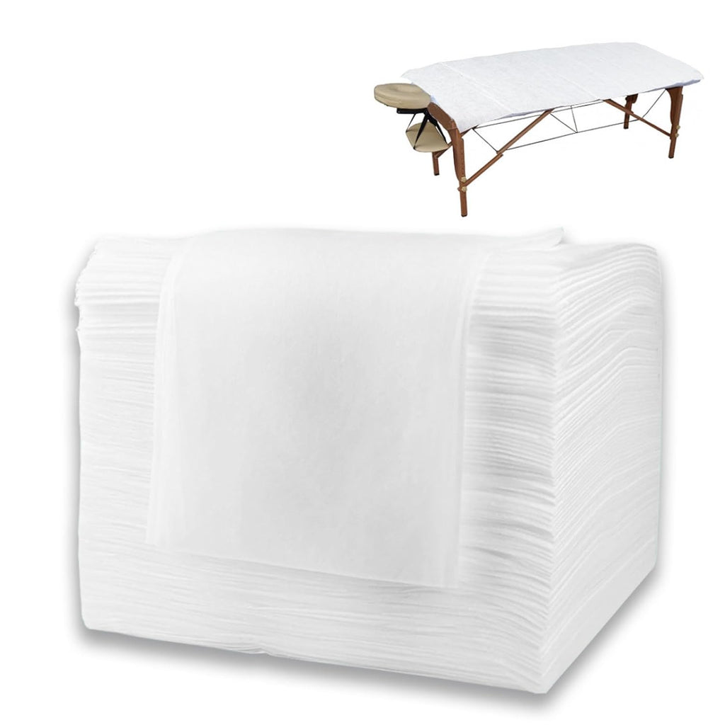 Disposable Bed Sheets 55PCS, Waterproof Bed Cover