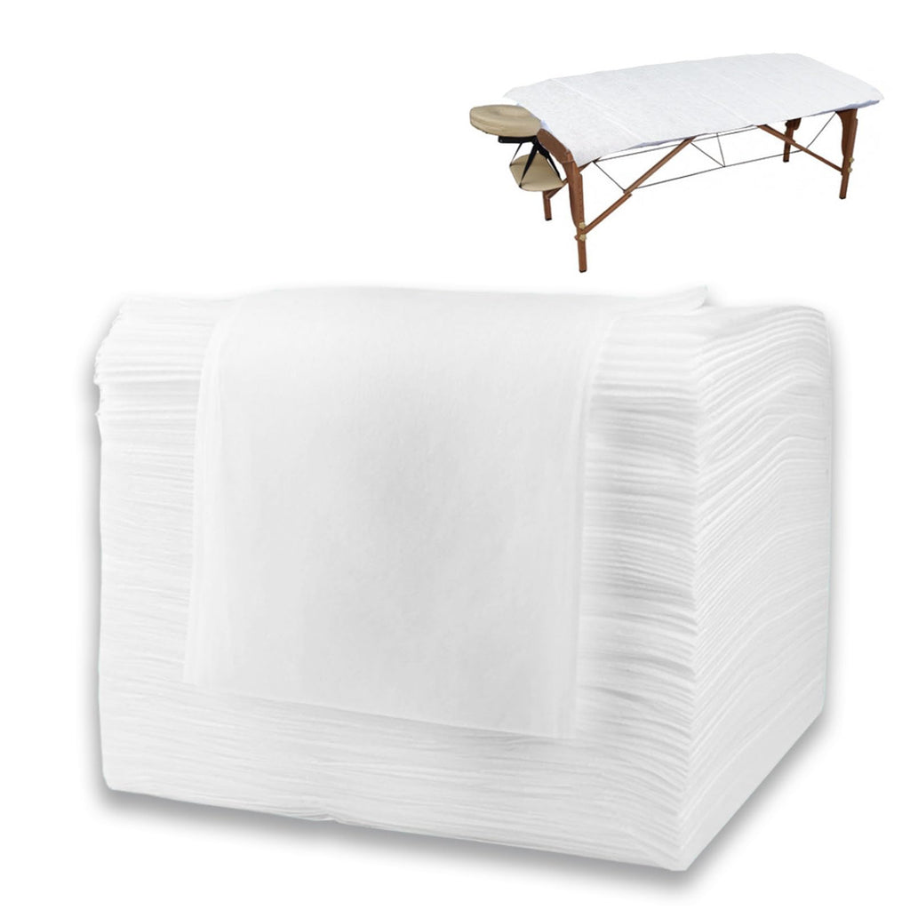 Disposable Bed Sheets 55PCS, Waterproof Bed Cover