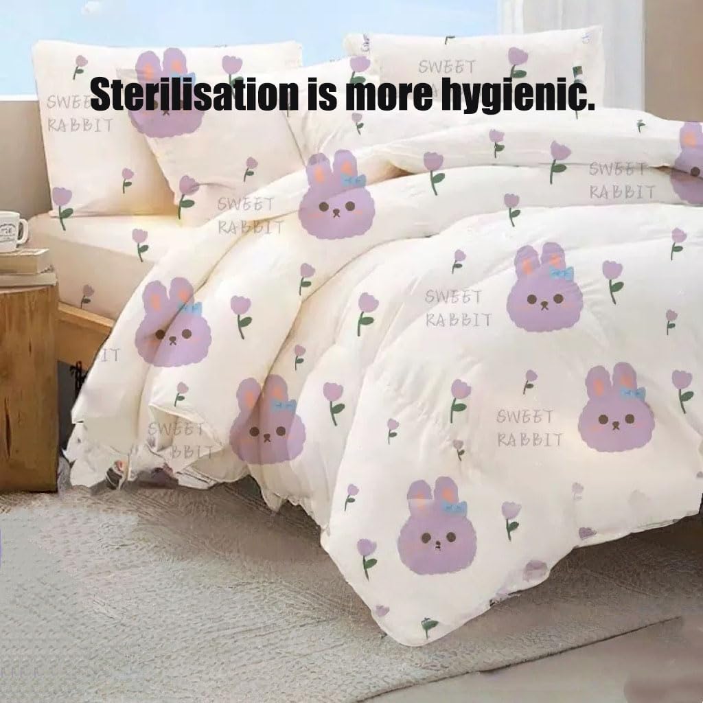 E I F E R Disposable Bed Sheets Fitted Sheet Set, 4 PCS