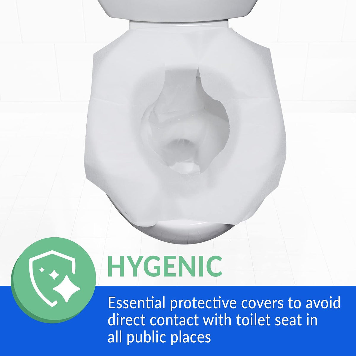 Reli. Toilet Seat Covers (2000 Pcs, 8 Packs of 250) Flushable