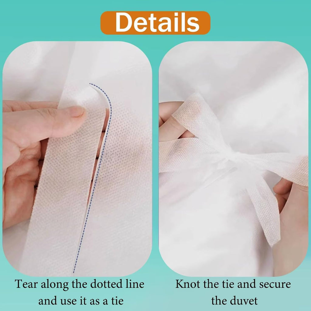 Disposable Sheets for Travel King Size Hotel BedSheets & Pillow Case Covers