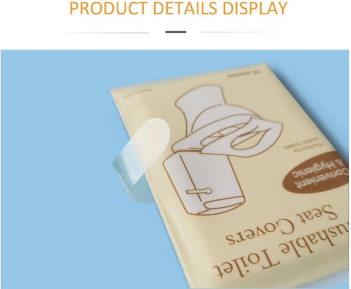 disposable toilet seat cover, 8‑Pack 10‑Pcs Each