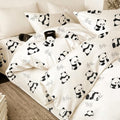 2Pcs Disposable Cartoon Pattern Travel Bedding Set
