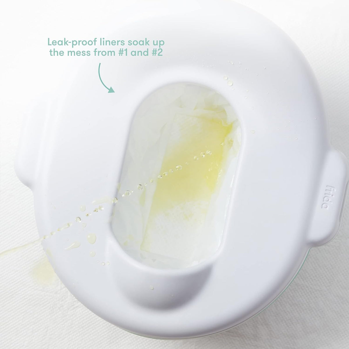 Frida Baby Poo + Pee Potty Liners, Leak-Proof, Easy Cleanup, 30 Count