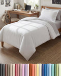 Duvet Cover King Size - Extra Soft 3 Piece with Zipper Closure - White