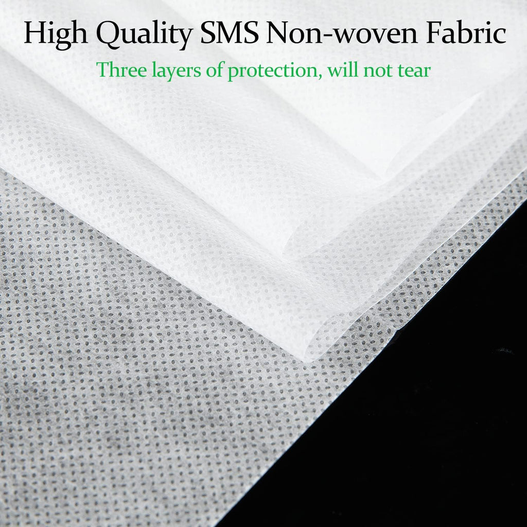 100PCS Disposable Bed Sheets, Disposable Massage Table Sheets, Disposable Bed Covers for SPA Lash Wax Tattoo Salon, Non Woven Fabric, 71" x 31" White