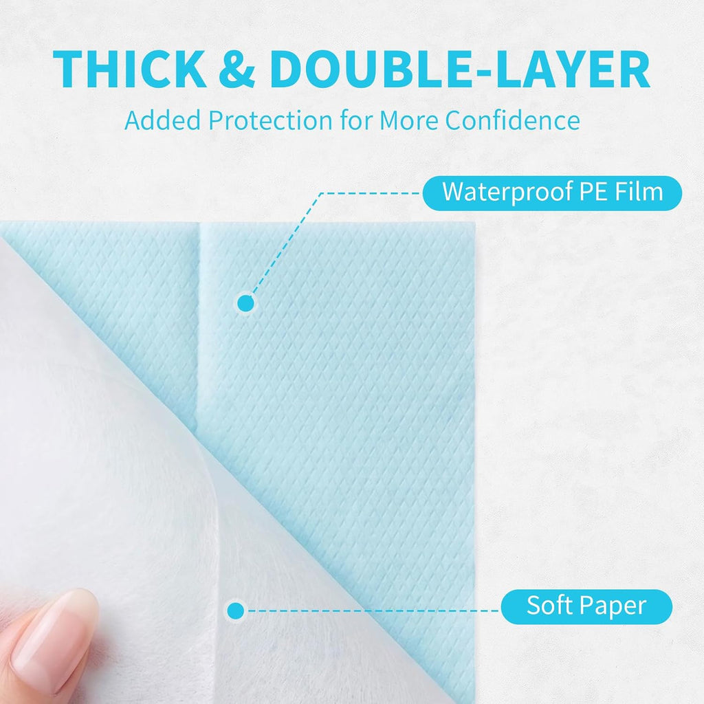 45 Pcs Disposable Toilet Seat Covers, Faster Use, Sticker Free, XL