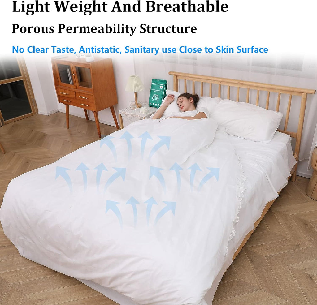 4 Pack Disposable Bed Sheet King Size Disposable Fitted Sheet