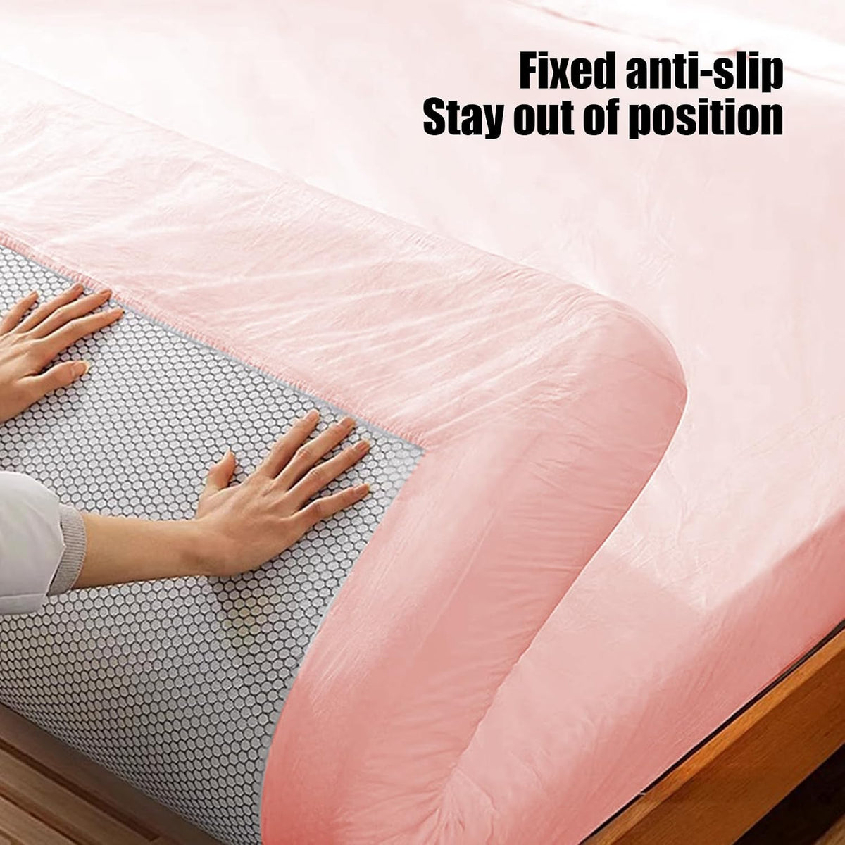 Disposable Sheets for Travel, Queen Size Disposable Bed Sheets for Travel Set of 4, 2 Disposable Pillow Case Covers 1 Fitted Sheet 1 Quilt Cover, Breathable Solid Trip Portable Beddings (Pink)