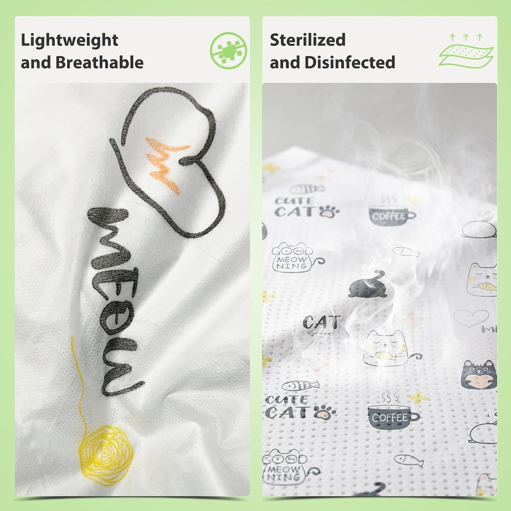 4PCS Disposable Bed Sheets Portable Disposable Bed Sheet for Hotel