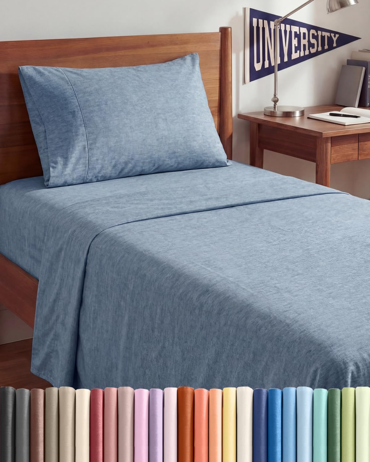 Duvet Cover King Size - Extra Soft 3 Piece with Zipper Closure - White