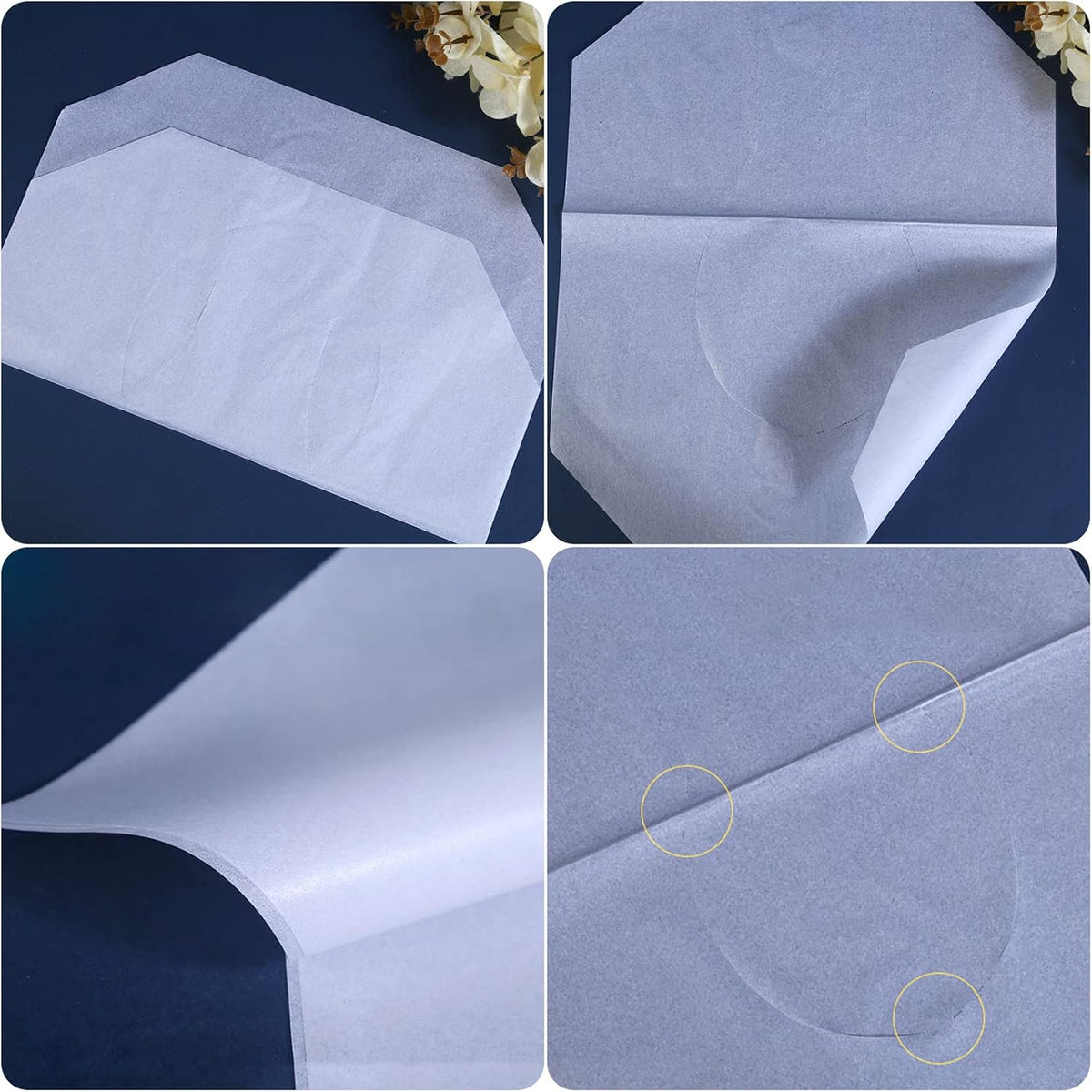 Toilet Seat Covers Disposable, 250 Pcs Flushable Disposable Toilet Seat Covers, Half-Fold Paper Toilet Liners for Travel, Airplane, Public Restrooms, Road Trips, Camping, Potty Training