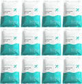 12 Sets Disposable Bed Sheets Include Quilt Cover Pillowcases Bed Sheets Portable Soft White Cover for Hospital Hotel Business Trip Spa Travel