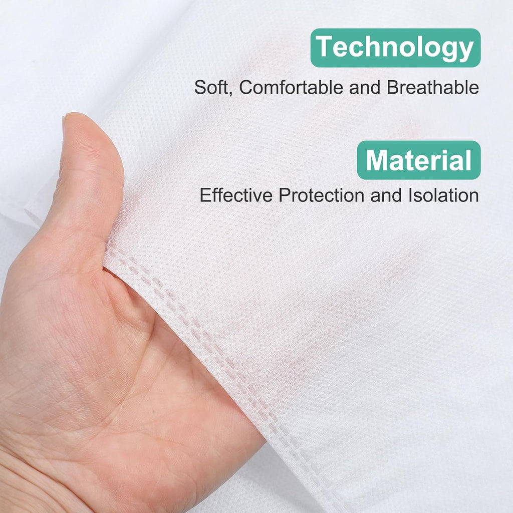 4 Pack Disposable Bed Sheets Queen Size Travel Sheet for Hotel Disposable Bedding Set with Quilt Cover and Pillowcases Travel Essentials for Hotel Cruise and Camping