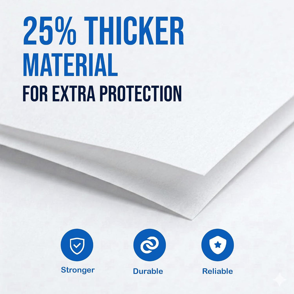 Eli with Love XL Flushable Toilet Seat Covers (60 Covers) - Discreet Travel Toilet Seat Covers - Disposable Toilet Seat Covers for Kids & Adults, Travel Essentials for Restrooms, Airplane & Trips