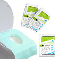 Disposable Toilet Seat Covers - 70-Pack Waterproof XL Travel Pack