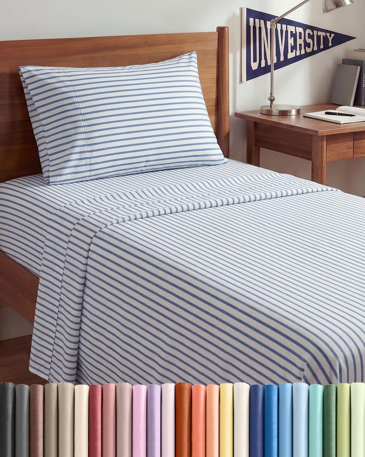 Duvet Cover King Size - Extra Soft 3 Piece with Zipper Closure - White
