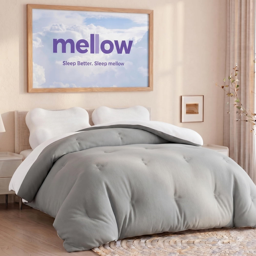 Mellow Marshmellow Comforter Full/Queen, All-Season Temperature Control