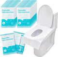 45 Pcs Disposable Toilet Seat Covers, Faster Use, Sticker Free, XL