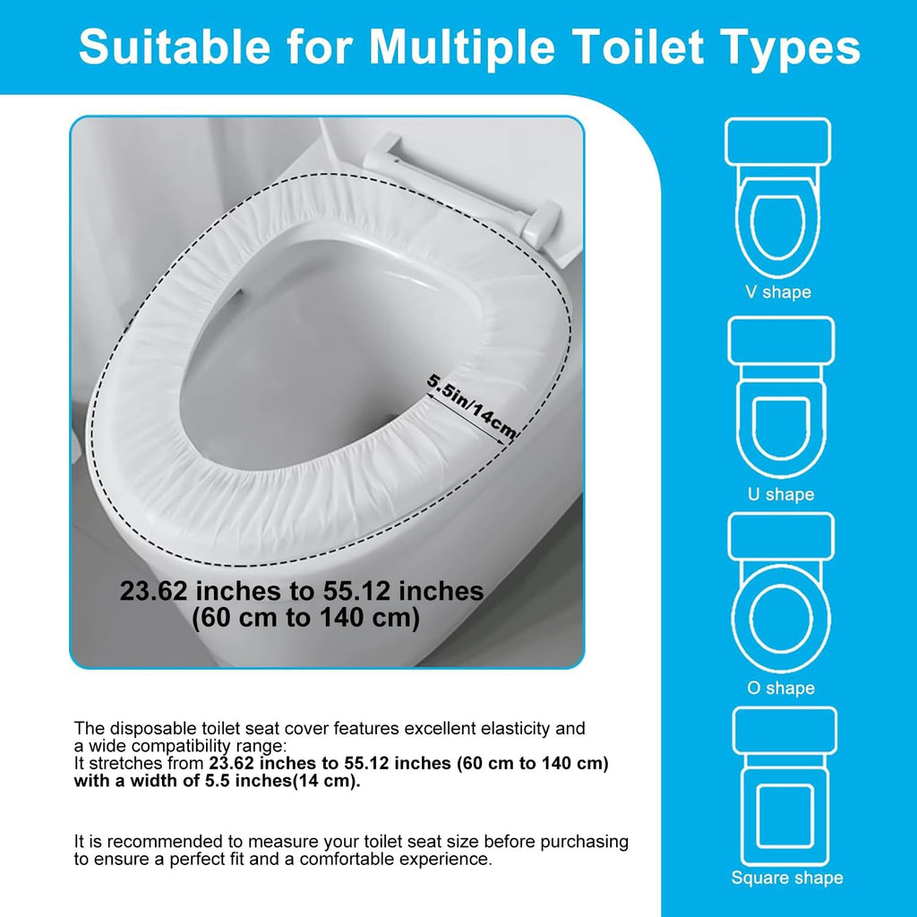 100 Pack Disposable Toilet Seat Cover