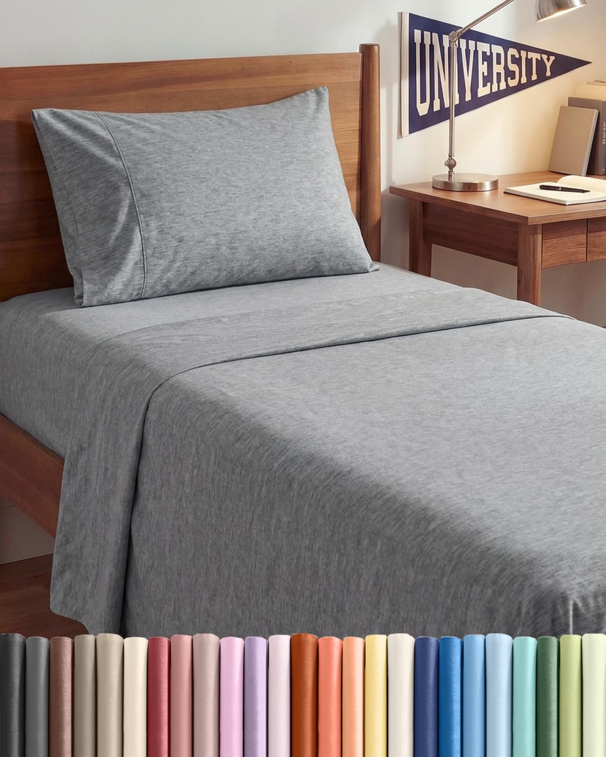 Duvet Cover King Size - Extra Soft 3 Piece with Zipper Closure - White