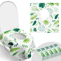 Toilet Seat Covers Disposable, Large Waterproof Potty Covers for Toddlers, Kids, and Adults, Toddler Potty Training for Public Restroom, Airplane, Trip, Individually Wrapped for Travel (Wave)