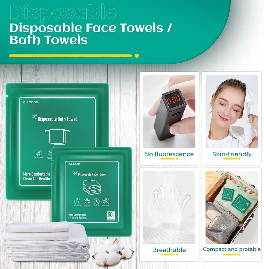 Travel Essentials Disposable Bed Sheets Set for Hotel