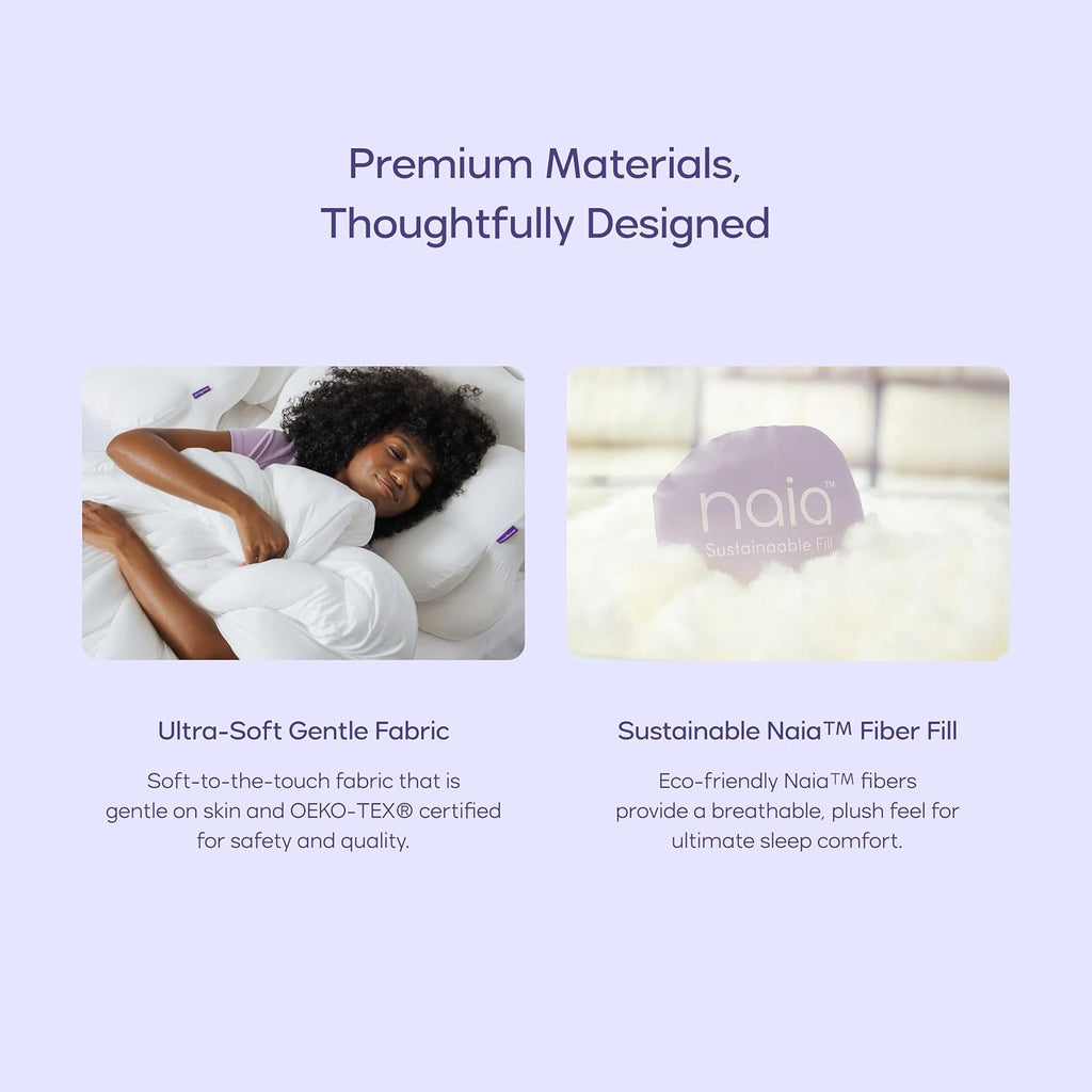 Mellow Marshmellow Comforter Full/Queen, All-Season Temperature Control