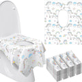Mimorou 40 Pack Disposable Toilet Seat Covers Extra Large, Unicorn Style