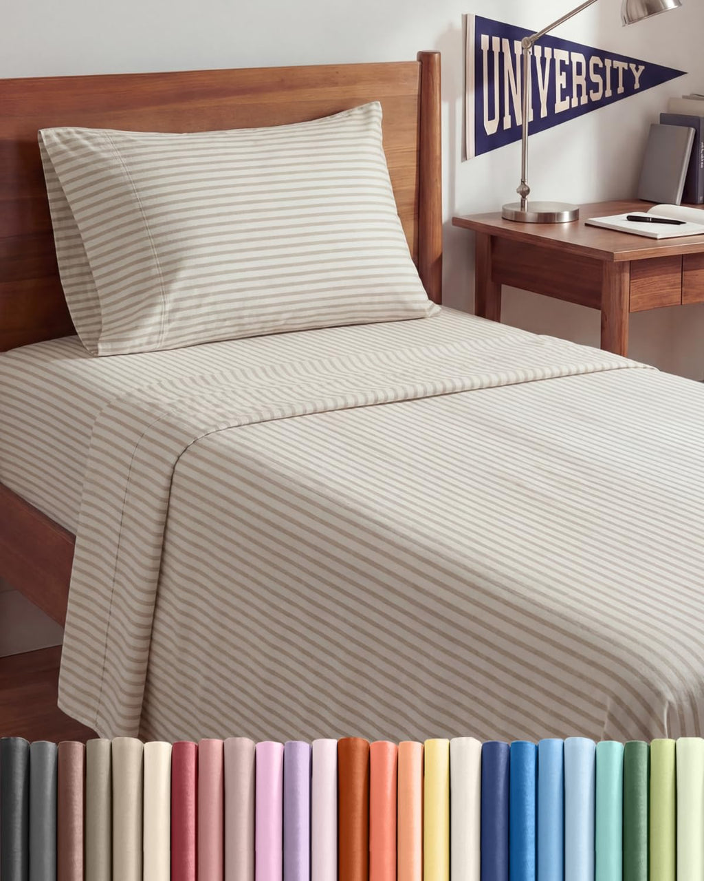 Duvet Cover King Size - Extra Soft 3 Piece with Zipper Closure - White
